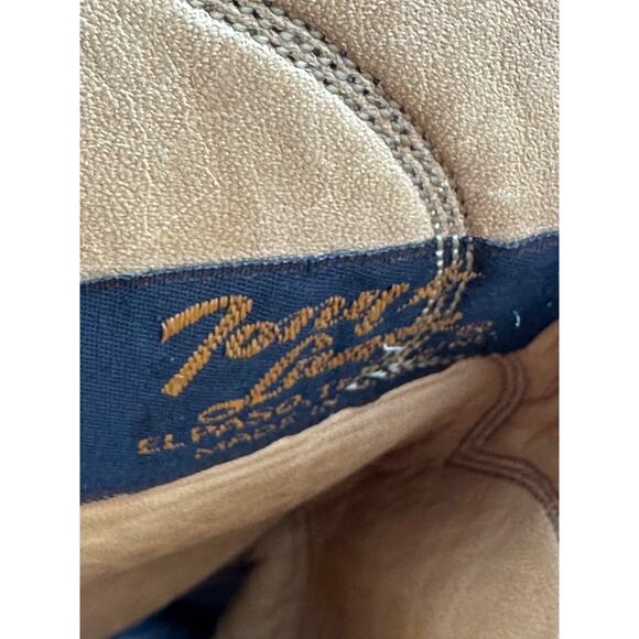 Tony Lama 6084 Brown Marble Leather Western Cowboy Boot Size 6 D Men  / Woman 8 - Picture 12 of 16